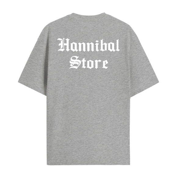 HANNIBAL STORE - GOTHIC TEE ASH GREY