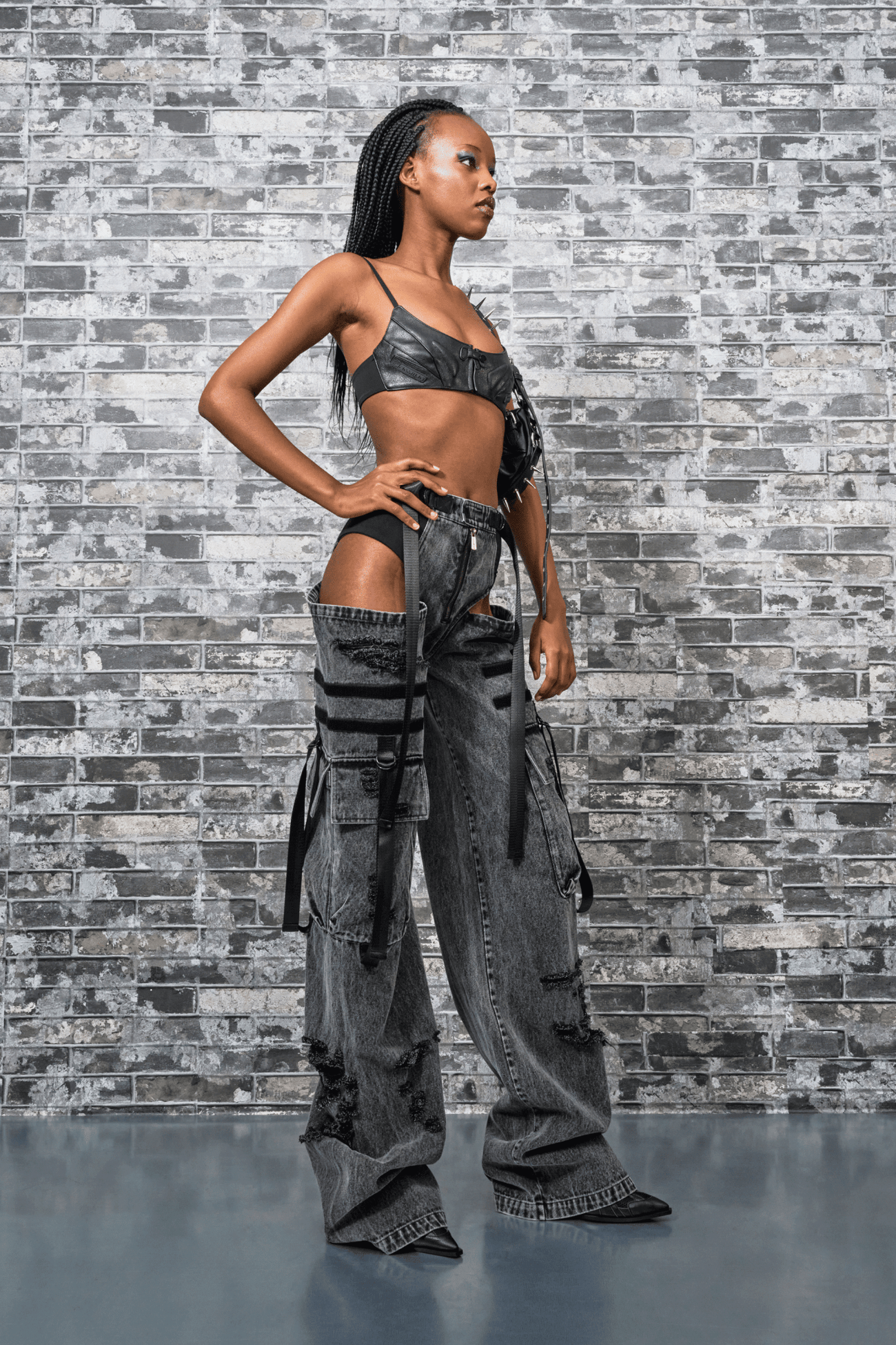 NAMILIA - DENIM PANTY TROUSERS