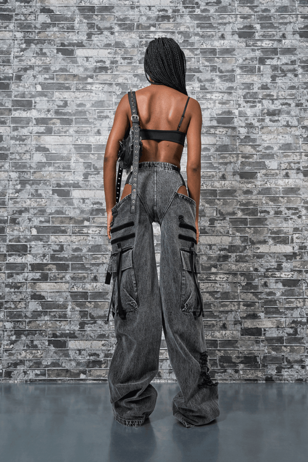 NAMILIA - DENIM PANTY TROUSERS