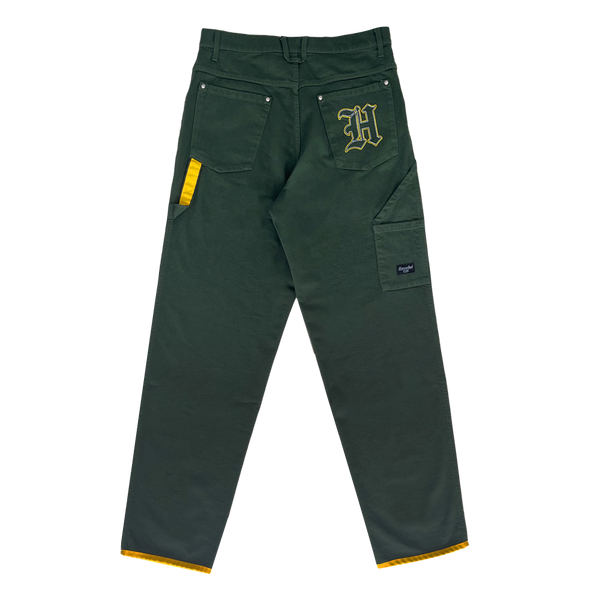 HANNIBAL STORE - OUTLAW BAGGY PANT GREEN