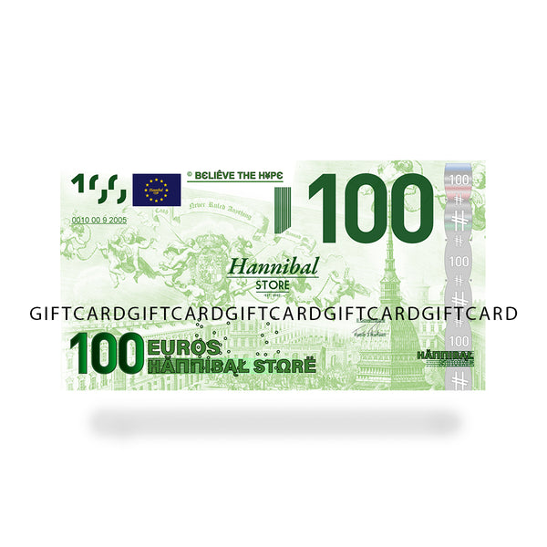HANNIBAL STORE GIFT CASH CARDS 100