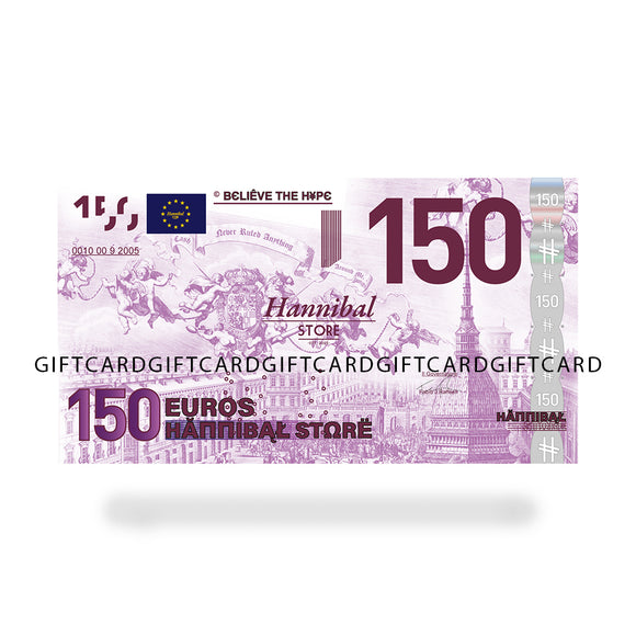 HANNIBAL STORE GIFT CASH CARDS 150