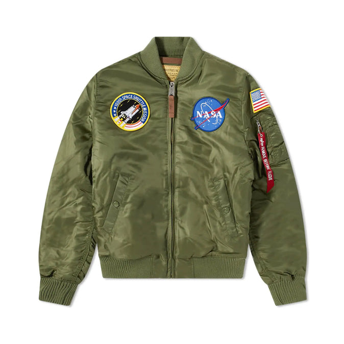 ALPHA INDUSTRIES - MA-1 VF NASA SAGE GREEN