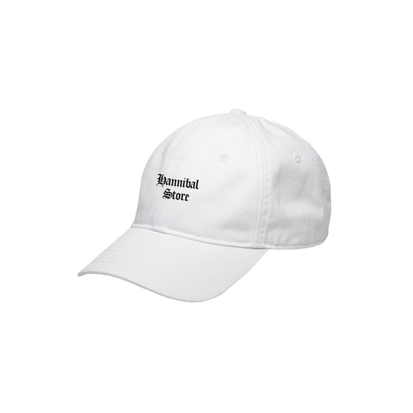 HANNIBAL STORE GOTHIC CAP WHITE