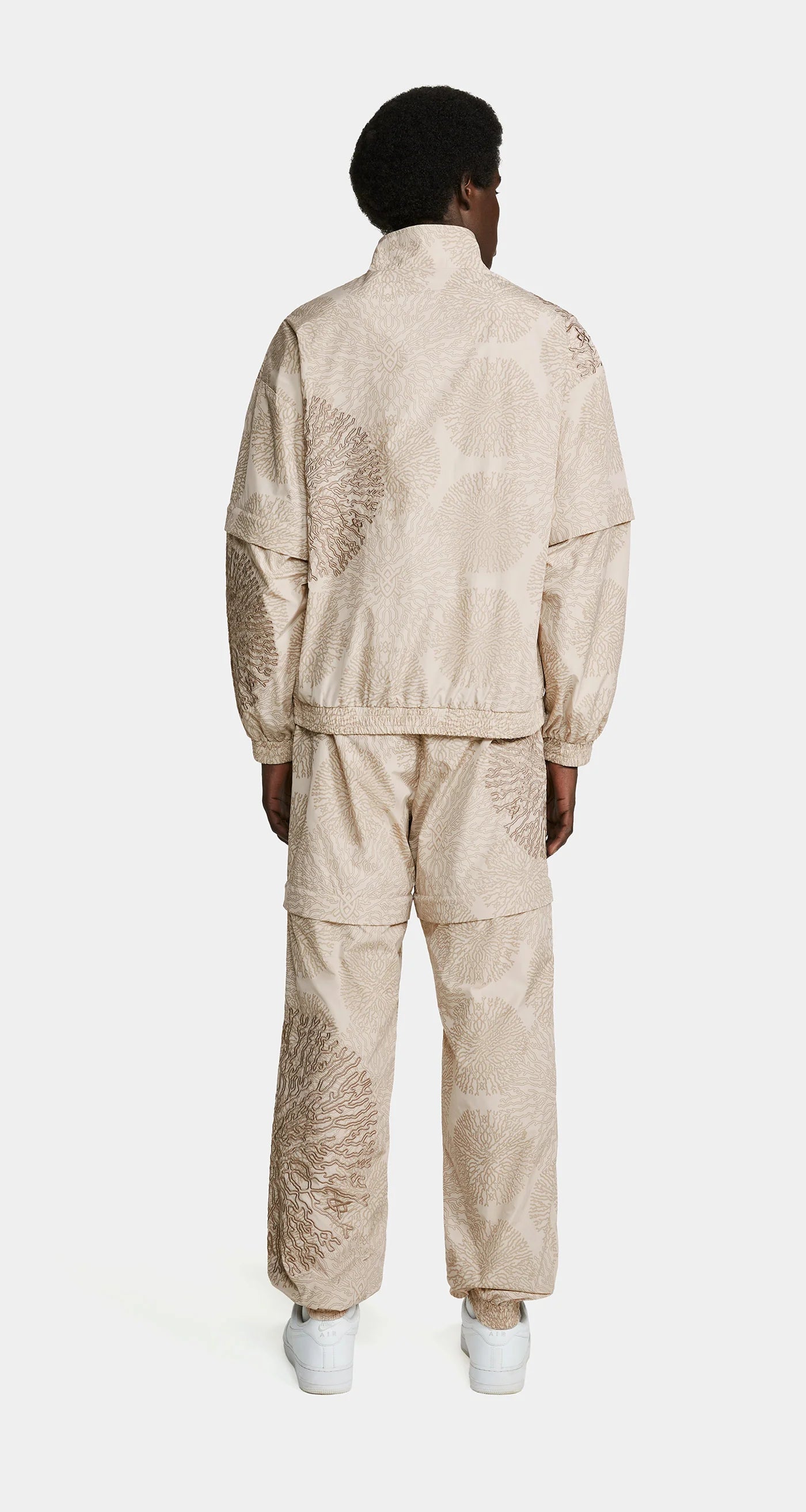 DAILY PAPER - PEARCE TRACKJACKET WHITE SAND