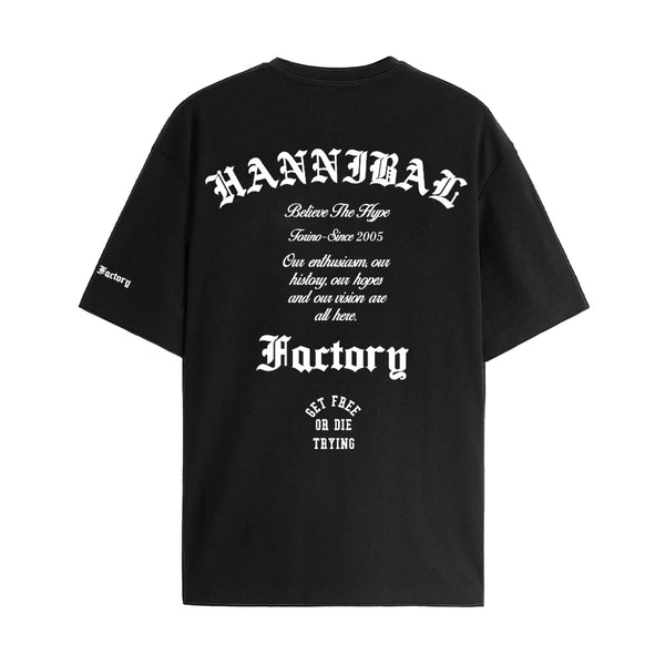 HANNIBAL STORE - XVII YEAR ANNIVERSARY T-SHIRT BLACK