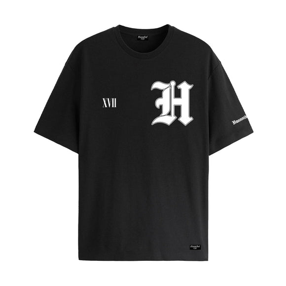 HANNIBAL STORE - XVII YEAR ANNIVERSARY T-SHIRT BLACK