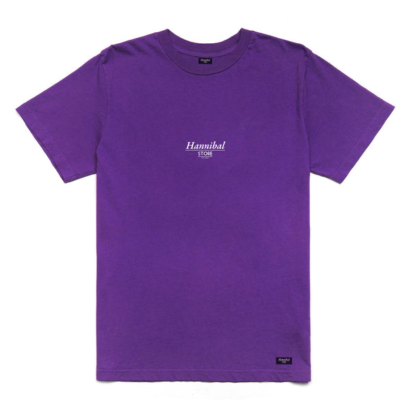 HANNIBAL STORE CLASSIC TEE PURPLE