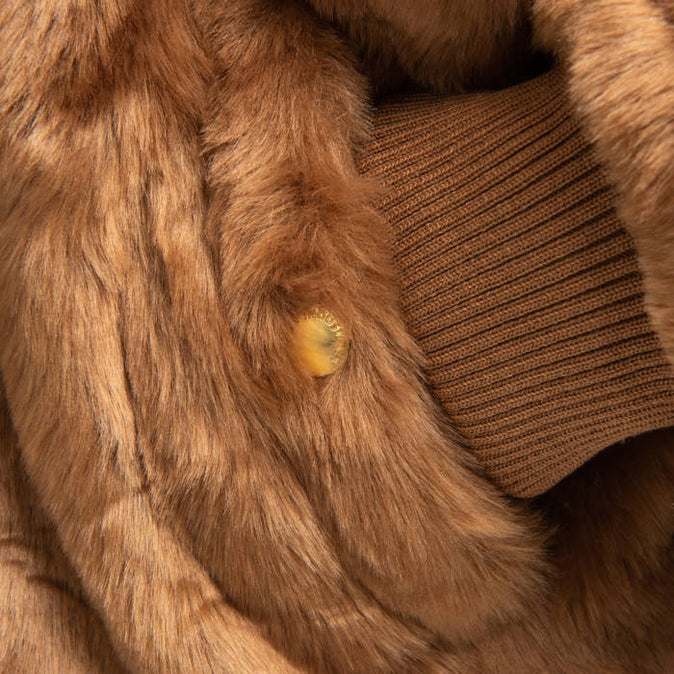 ALPHA INDUSTRIES - MA-1 OS FUR WMN CAMEL