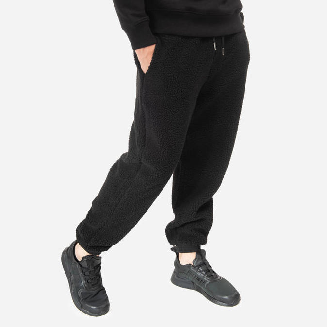 ALPHA INDUSTRIES - TEDDY JOGGER BLACK